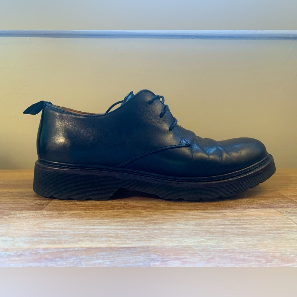 Frank & Oak Leather Shoes in Black
